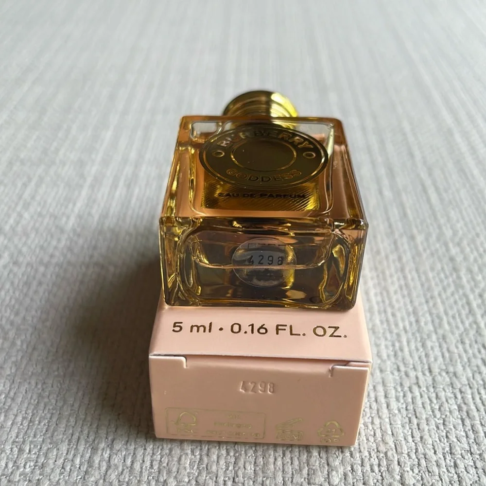 BURBERRY goddess fragrance collectible miniature 5ml fragrance